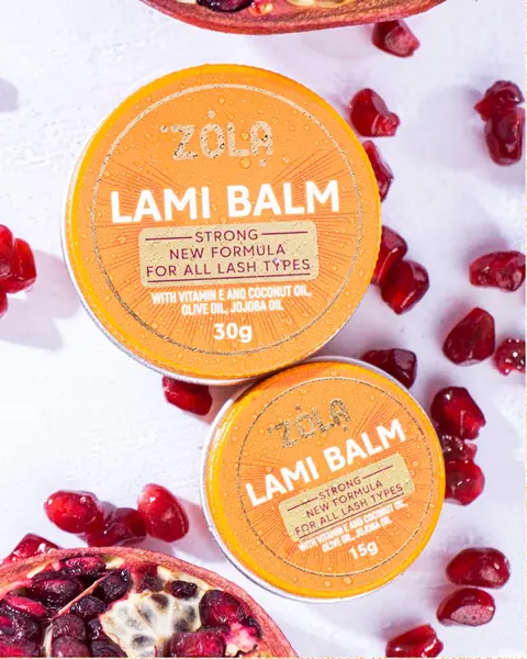 ZOLA LAMI BALM POMARAŃCZOWY klej bez kleju do laminowania rzęs