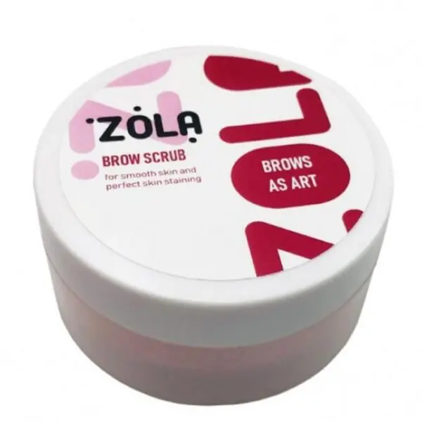 ZOLA Brow scrub peeling drobnoziarnisty do brwi