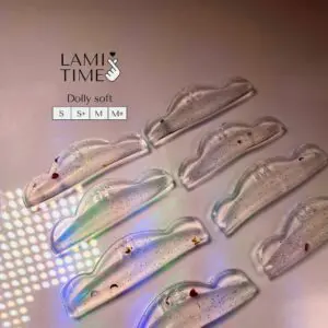 LAMI TIME DOLLY Wałki do laminacji rzęs Zestaw 4 rozmiary