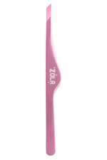 ZOLA Pęseta skośna do brwi light pink