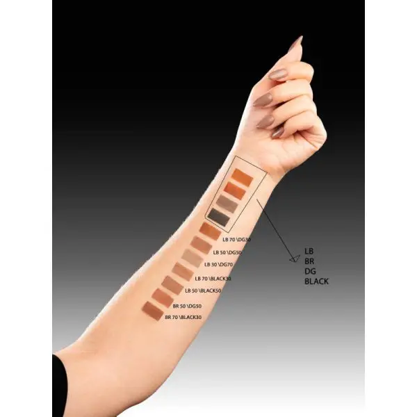 ZOLA Zestaw farbek do brwi TATTOO TINT 4 x 15 ml