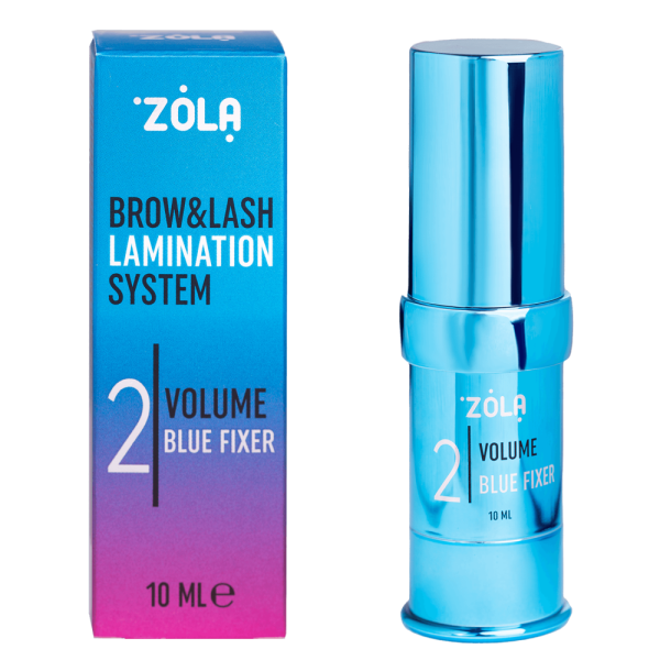 ZOLA Color Lab 02 Volume Blue – Preparat do laminacji brwi i rzęs