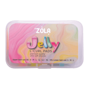 ZOLA Formy silikonowe Jelly L-curl - Podkręć rzęsy