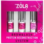 ZOLA Zestaw do laminacji brwi i rzęs PROTEIN PINK
