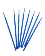 MIOKA Szczoteczki Aplikatory do rzęs Micro Brush Niebieski