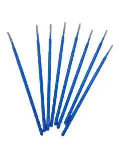 MIOKA Szczoteczki Aplikatory do rzęs Micro Brush Niebieski