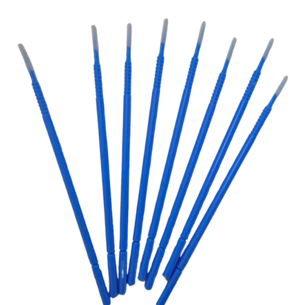 MIOKA Szczoteczki Aplikatory do rzęs Micro Brush Niebieski