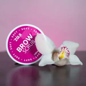 ZOLA Peeling drobnoziarnisty do brwi VANILLA 100ml