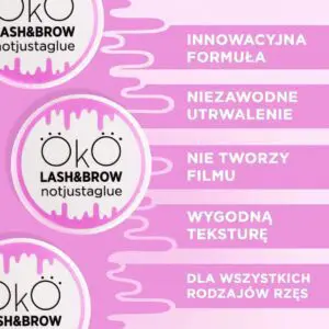 OkO Klej bez kleju Lash Lami Balm, 15 ml