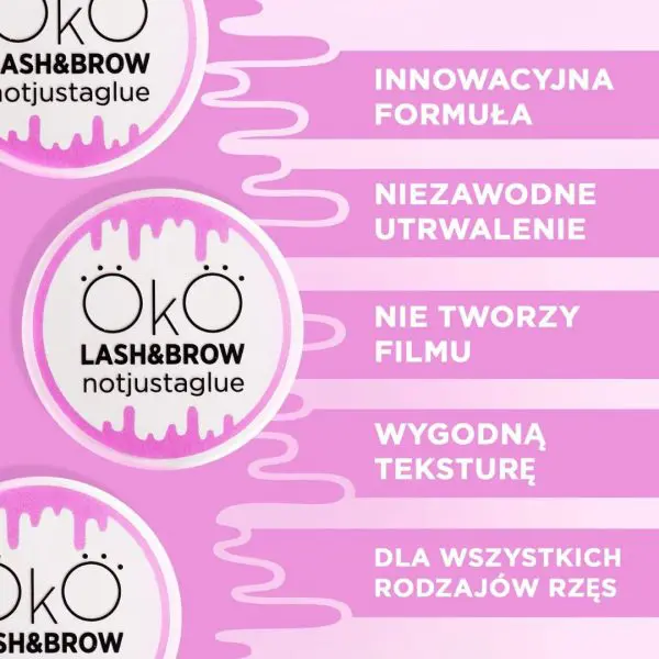 OkO Klej bez kleju Lash Lami Balm, 15 ml