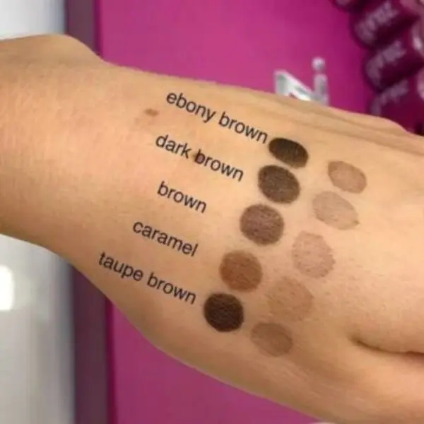 ZOLA Brow Box Mini zestaw henny pudrowej 5g - obrazek 5