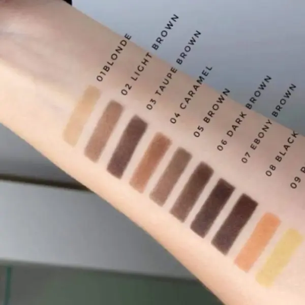ZOLA Brow Box Mini zestaw henny pudrowej 5g - obrazek 4