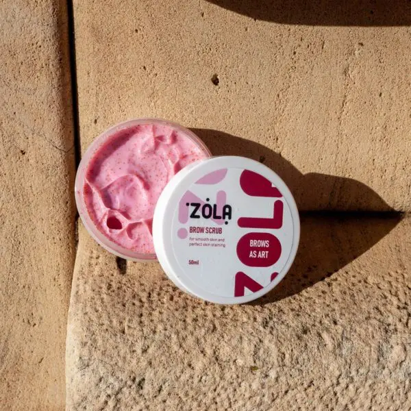 ZOLA Brow scrub peeling drobnoziarnisty do brwi - obrazek 5