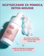 ELAN Detox-Mousse SOFT dla suchej i odwodnionej skóry szampon pianka do brwi i rzęs - obrazek 2