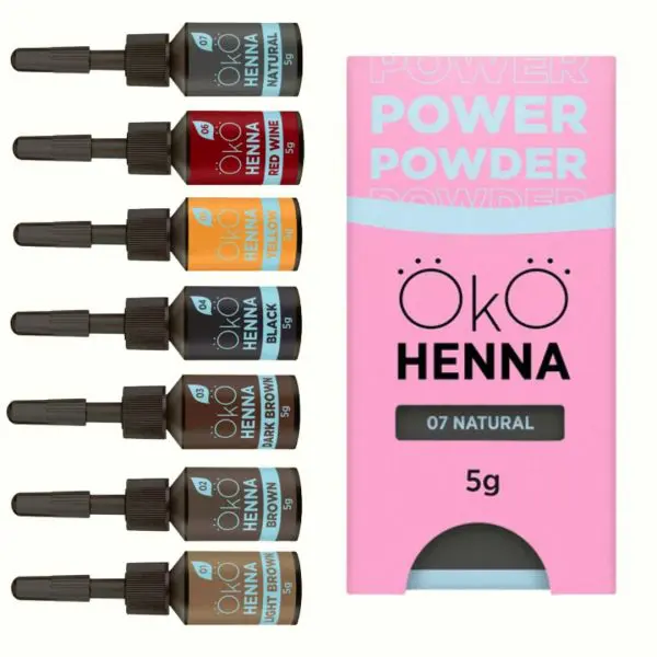 Henna OKO 5g – Trwała Koloryzacja Brwi
