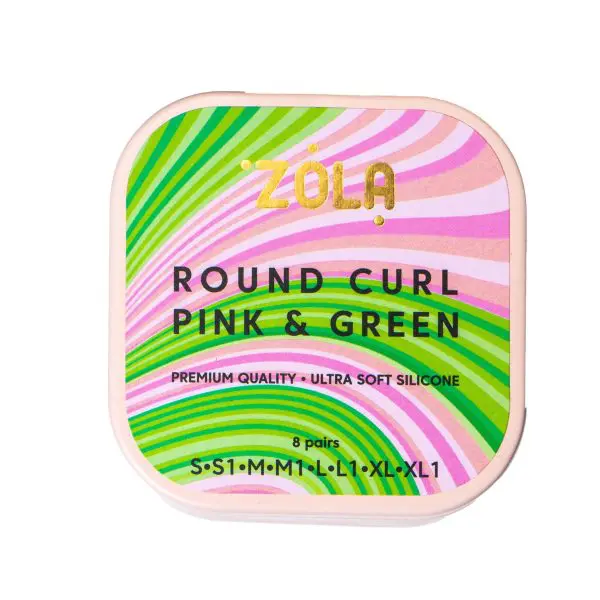 ZOLA Formy silikonowe Round curl pink & green – Główne cechy i zalety
