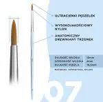 OkO Cienki wąski pędzel 07 - obrazek 2