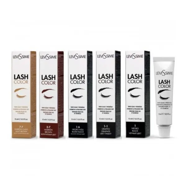 Levissime Farba do brwi i rzęs: trwały kolor