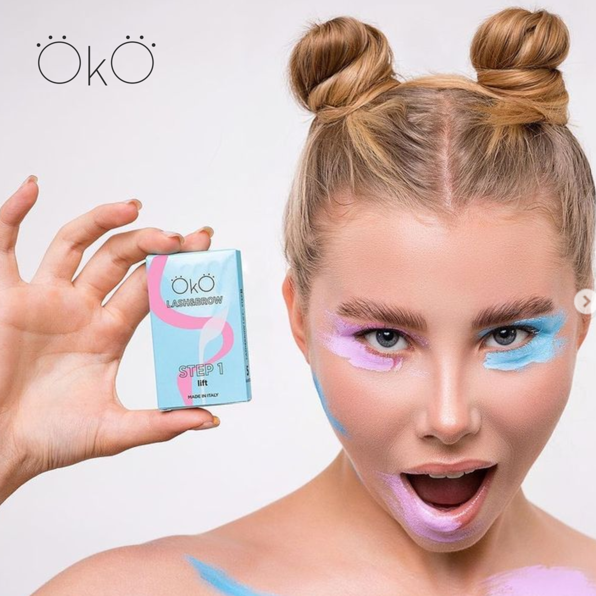 OkO Saszetki do laminacji rzęs i brwi, Step 1 zestaw (5 saszetek) - obrazek 6