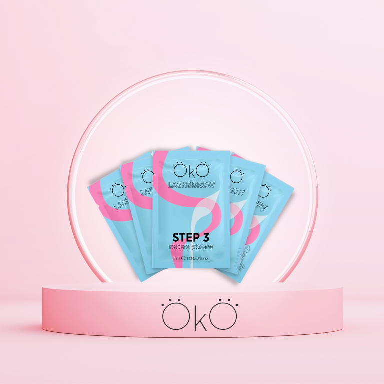 OkO Saszetki do laminacji rzęs i brwi,  Step 3 zestaw (5 saszetek) - obrazek 6