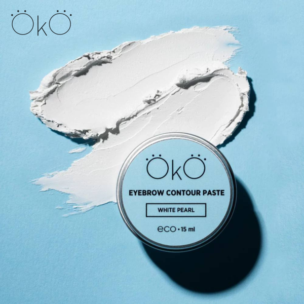 OkO Pasta do konturowania brwi Eyebrow Contour Paste White Pearl, 15 ml