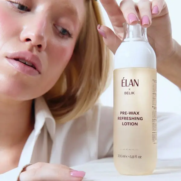 ELAN X BELIK PRE-WAX: Odświeżający lotion przed depilacją