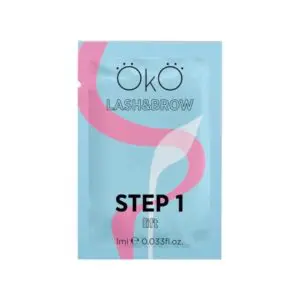 Saszetki do laminacji rzęs i brwi OkO, 1 step 1 box (5 saszetek) – Główne cechy i zalety