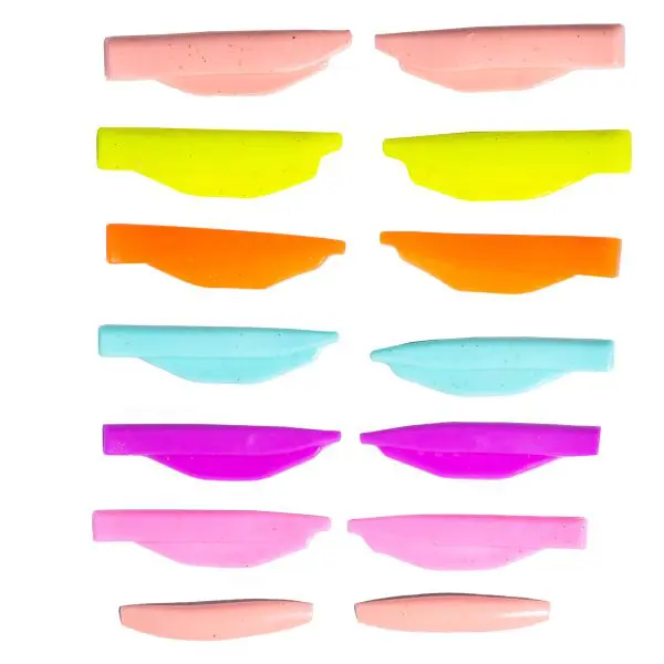 ZOLA Rainbow L-curl Formy silikonowe do laminacji rzęs