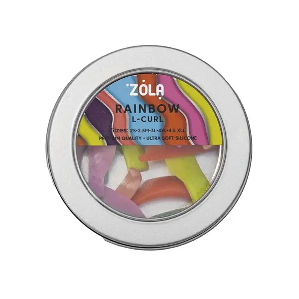 ZOLA Rainbow L-curl Formy silikonowe - stylizacja rzęs