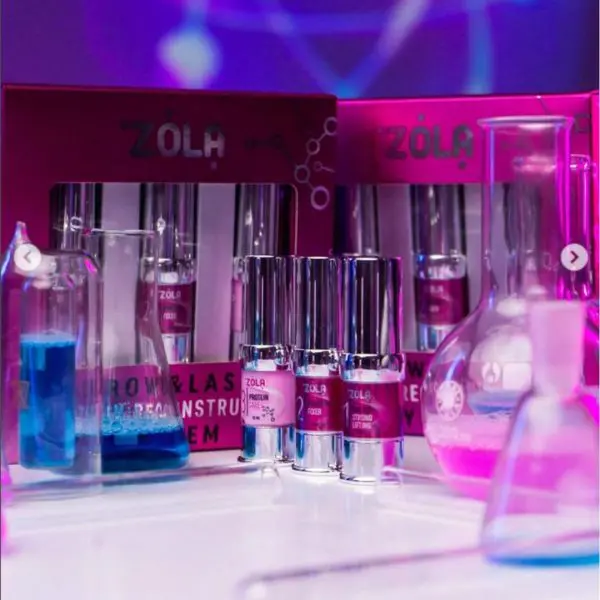 ZOLA Protein Fixer Krok 02 Preparat do laminacji rzęs i brwi 10 ml - obrazek 5