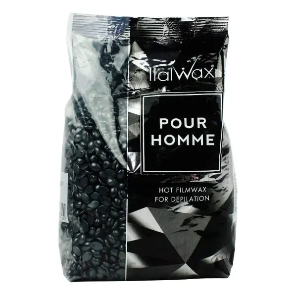 ItalWax POUR HOMME BLACK: Skuteczny wosk do depilacji
