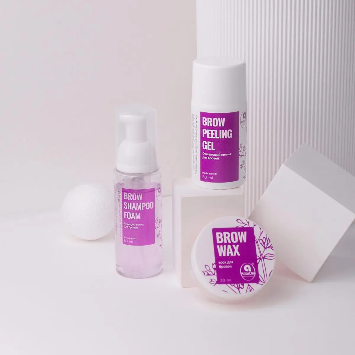 AntuOne peeling żelowy do brwi 50 ml - obrazek 3