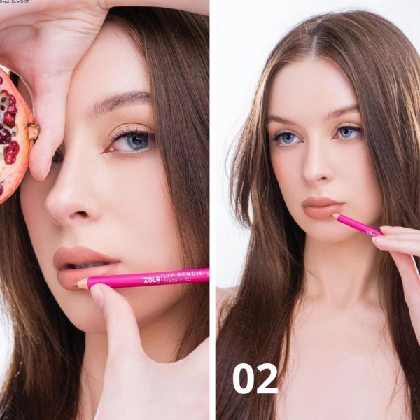 ZOLA LIP PENCIL Kredka konturówka do ust 7 kolorów - obrazek 3