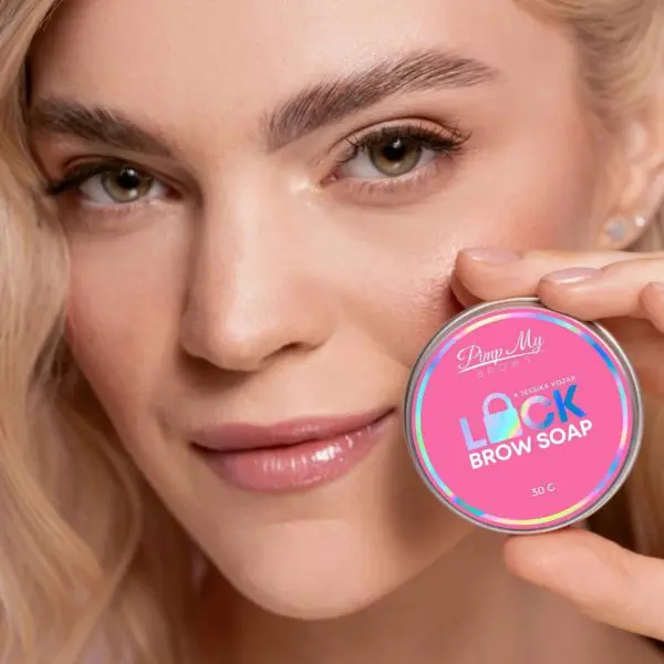 Pimp My Brows Mydełko do brwi Lock Soap x Jessika Kozak - obrazek 4
