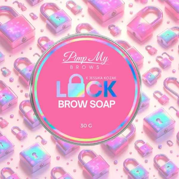 Pimp My Brows Mydełko do brwi Lock Soap x Jessika Kozak