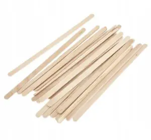 PATYCZKI DREWNIANE NATURALNE 14cm 100 SZTUK
