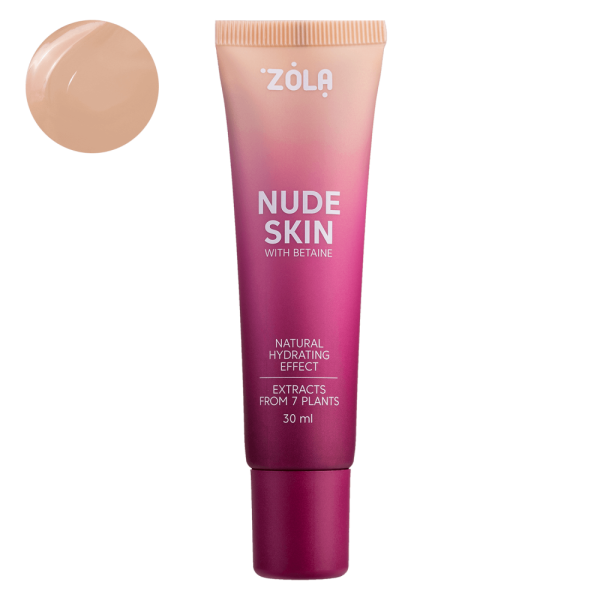 ZOLA Nude Skin Tonujący Podkład GLOW & WHITE 30 ml