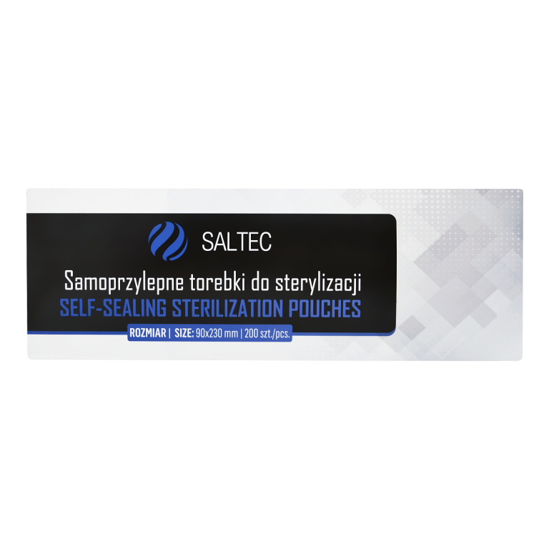 Torebki do sterylizacji 9 x 23cm 200 szt