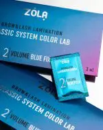 ZOLA Color Lab 02 Volume Blue zestaw saszetek 3 x 1ml