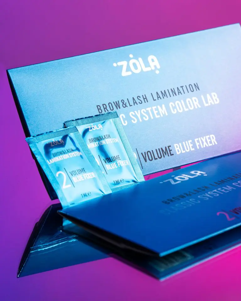 ZOLA Color Lab 02 Volume Blue zestaw saszetek 3 x 1ml