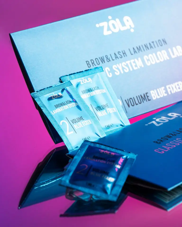 ZOLA Color Lab 02 Volume Blue zestaw saszetek 3 x 1ml