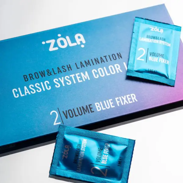 ZOLA Color Lab 02 Volume Blue zestaw saszetek 3 x 1ml