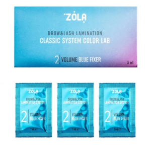 ZOLA Color Lab 02 Volume Blue zestaw saszetek 3 x 1ml