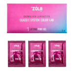 ZOLA Color Lab 01 Lifting Pink Gel zestaw saszetek 3 x 1ml – Główne cechy i zalety