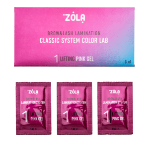 ZOLA Color Lab 01 Lifting Pink Gel zestaw saszetek 3 x 1ml – Główne cechy i zalety