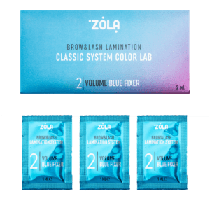 ZOLA Color Lab 02 Volume Blue zestaw saszetek 3 x 1ml
