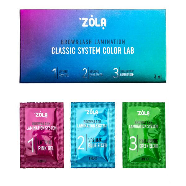 ZOLA Color Lab zestaw saszetek 3 x 1ml – Główne cechy i zalety