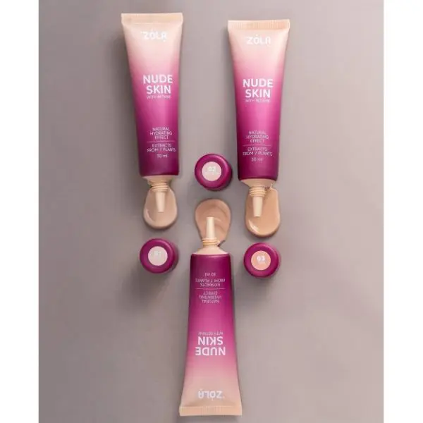 ZOLA Nude Skin Tonujący Podkład GLOW & WHITE 30 ml