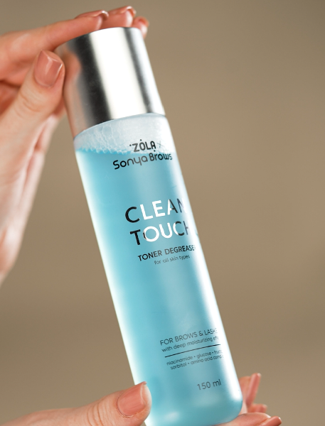 ZOLA x Sonya Brows Toner Odtłuszczacz Clean Touch 150ml