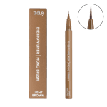 ZOLA Liner Pisak do brwi Jasny brąz Mono brush